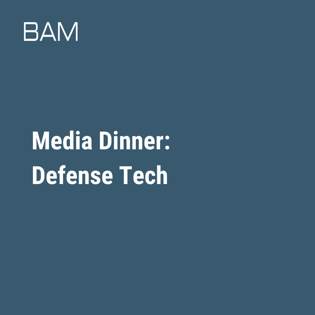 San Francisco: Defense Tech Dinner