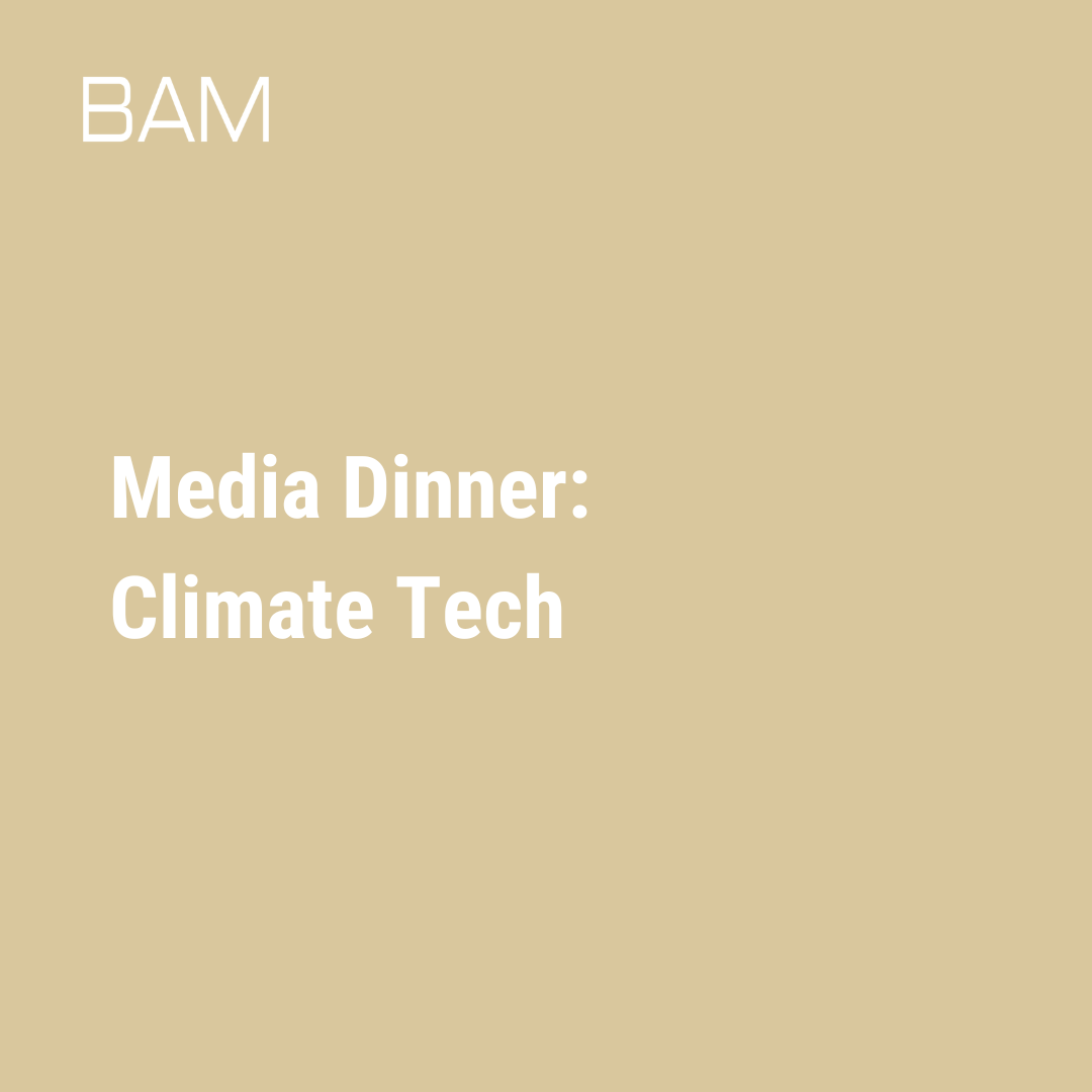 New York: Climate Tech Media Dinner